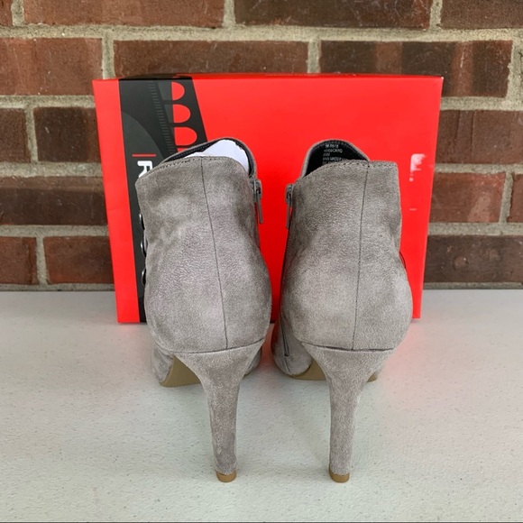 Rialto Women’s Cairo Fabric Closed Toe Ankle Boots, Light Grey US 9.5 M NEW - Picture 10 of 10